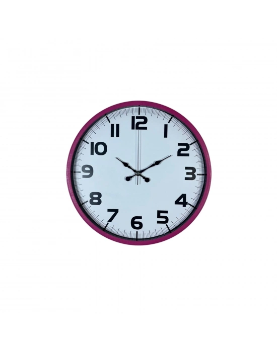 Candy Pembe 36 Cm Dekoratif Duvar Saati