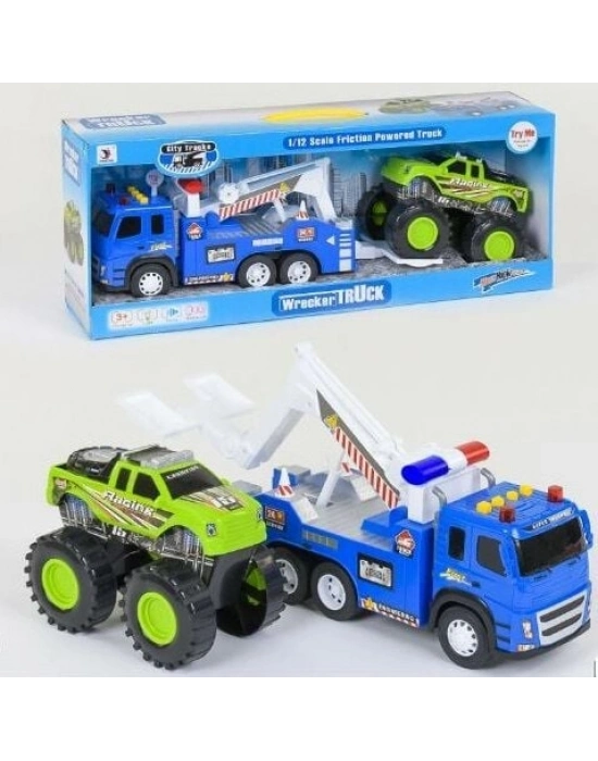 Canem Sesli Işıklı Çekici Kamyon 1188-35