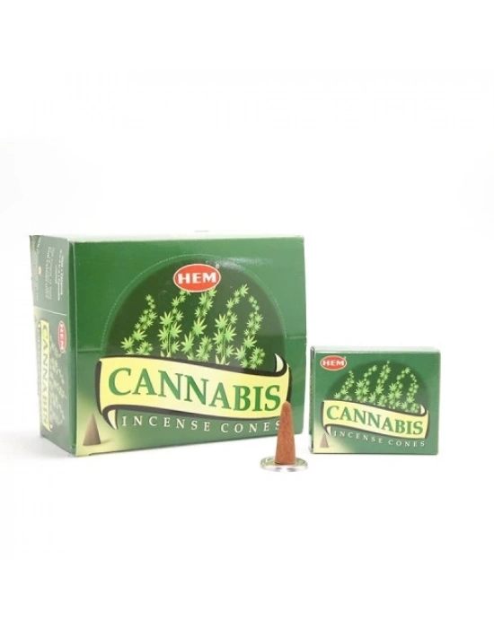 Cannabis Aromalı Konik Tütsü
