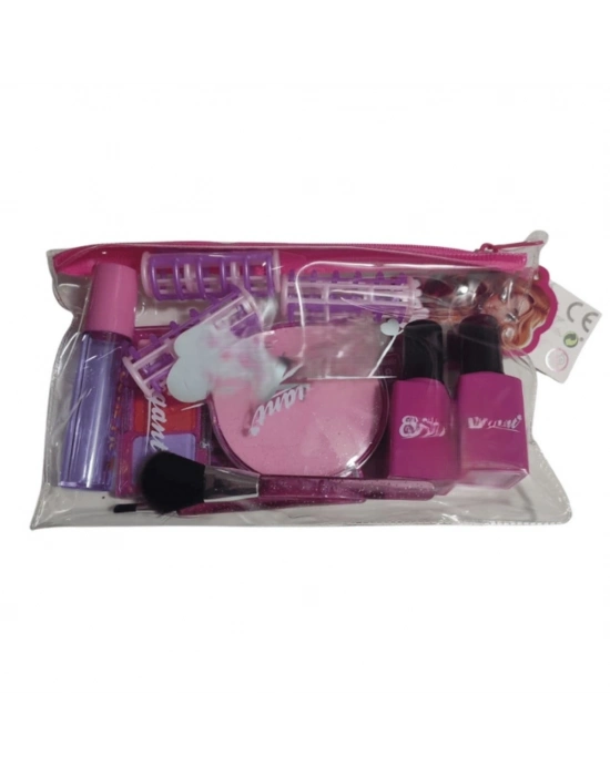 Çantalı Makyaj Seti 10 Parça