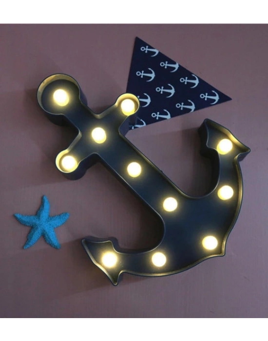 Çapa Tasarımlı Masa Lambası