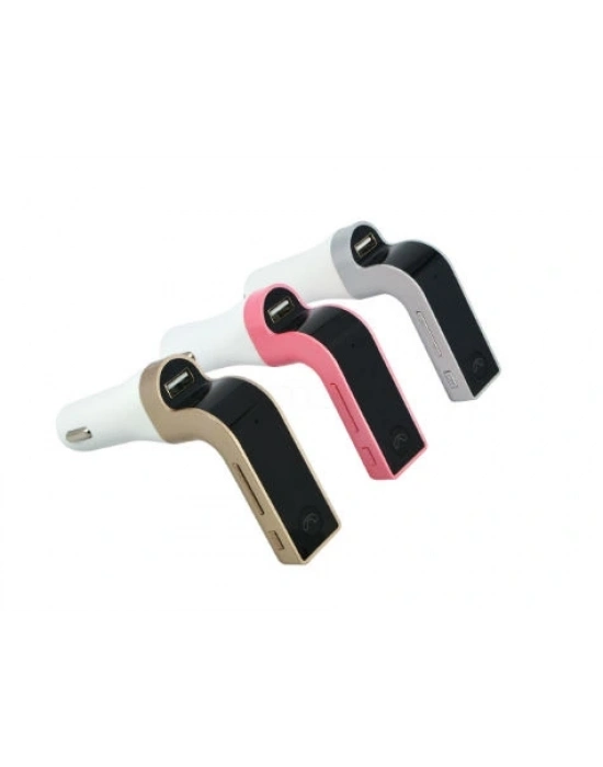 Carg7 Bluetooth Araç Fm Transmitter Usb Girişli