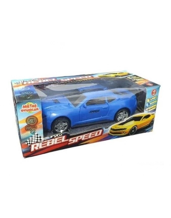 Çarp Dön Işıklı Sesli Camaro MAVİ - CMR-063