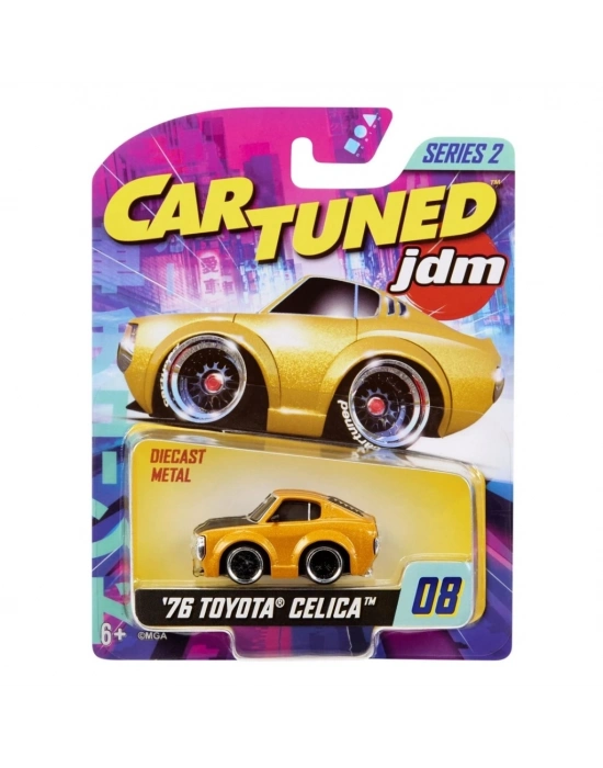 CarTuned JDM Seri 2 1976 Toyota Celica (Heçbek) - Sarı Araba