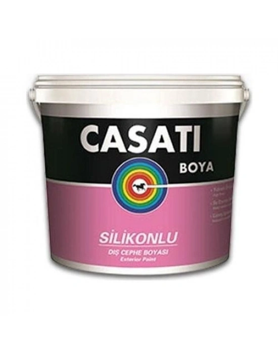 ® Casati Silikonlu Dış Cephe Boyası 7,5 Litre Beyaz