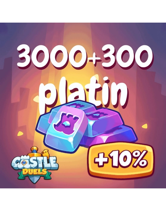 Castle Duels: PvP Arena Battle 3,000 + 360 Platinum