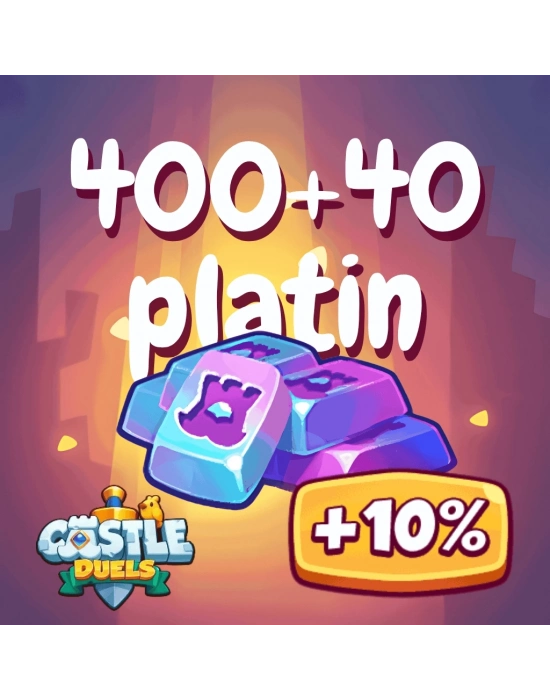 Castle Duels: PvP Arena Battle 400 + 40 Platinum