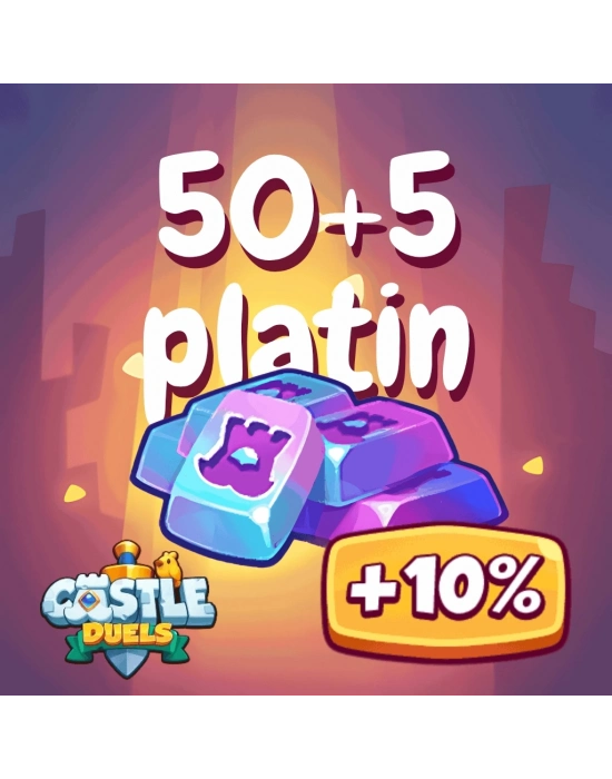 Castle Duels: PvP Arena Battle 50 + 5 Platinum