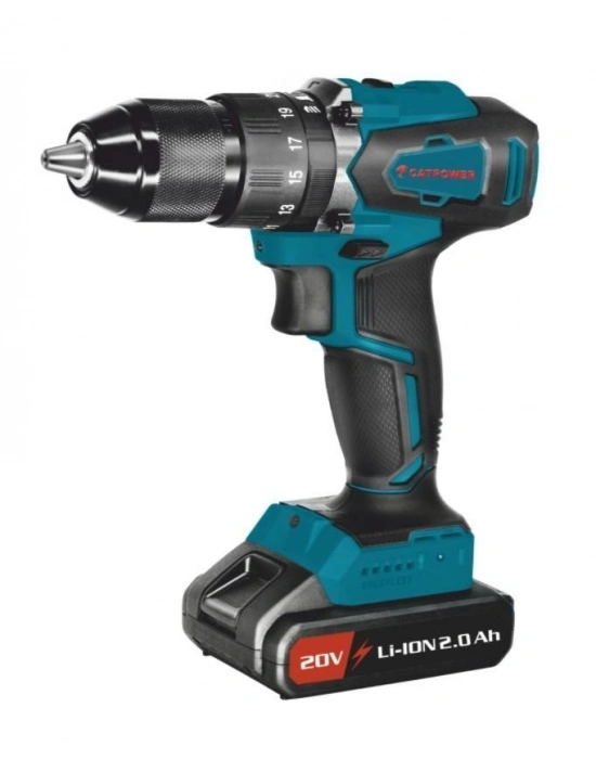 ® Cat Power 4111 Akülü Darbeli Vidalama Matkap 20 Volt