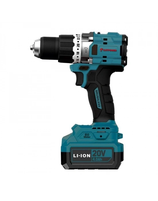 ® Cat Power 4211 Akülü Darbeli Vidalama 4,0 Ah Tek Akülü