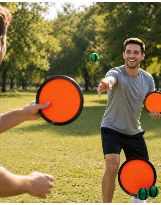Catch Ball Set Çocuklar İçin Top Yakalama Oyunu Eğlence Seti