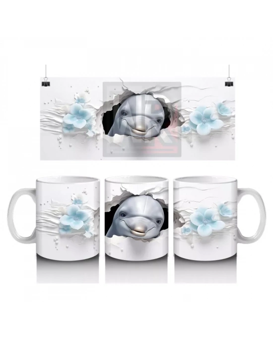 Çatlak Duvar Arasında Yunus – Baskılı Kahve Kupası