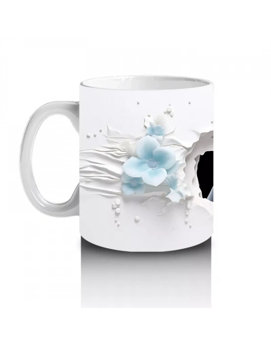 Çatlak Duvar Arasında Yunus – Baskılı Kahve Kupası