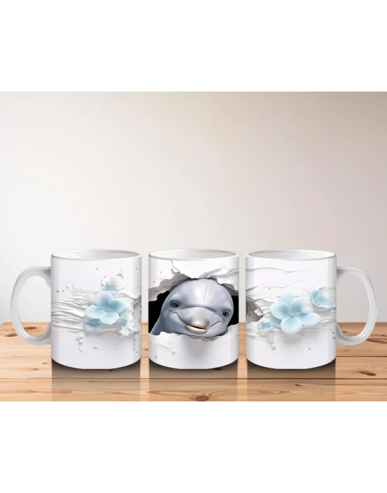 Çatlak Duvar Arasında Yunus – Baskılı Kahve Kupası