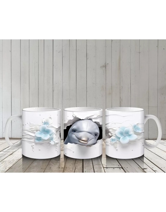 Çatlak Duvar Arasında Yunus – Baskılı Kahve Kupası