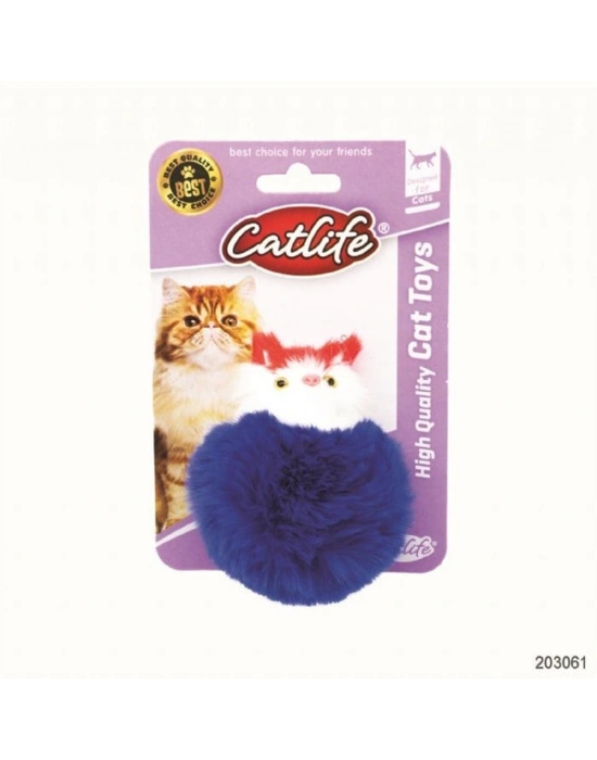 Catlife Göbekli Pofuduk Kedi Oyuncağı 10 cm