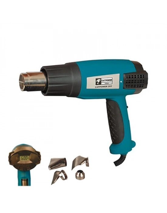 ® CatPower 203 Dijital Sıcak Hava Tabancası 2000 Watt