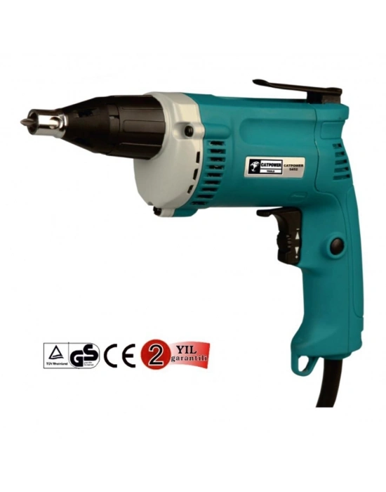® CatPower 5452 Alçıpan Vidalama Matkap 600 Watt