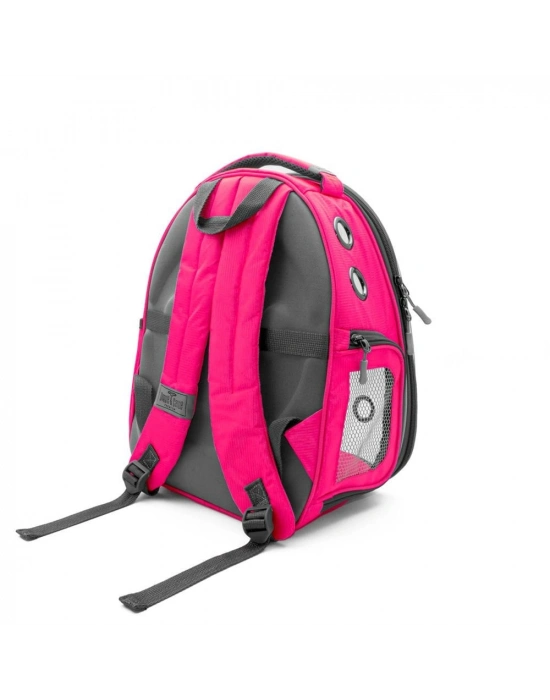 Cattie Astronot Kedi Taşıma Çantası 25x30x40cm Pembe