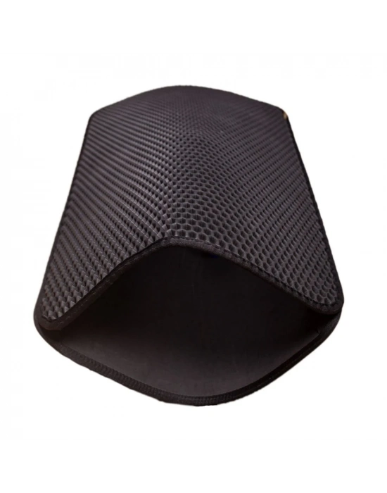 Cattie Kum Toplayıcı Fonksiyonel Kedi Paspası Altıgen 50-75 cm Siyah