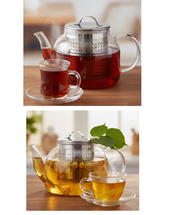 Çay Süzgeci Büyük Boy Paslanmaz Çelik Demlik İçi Çay Süzgeci Geniş Hacimli Ve Dayanıklı