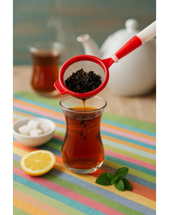 Çay Süzgeci Demlik Süzgeci