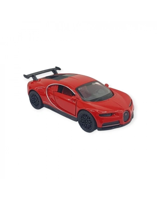 Çek Bırak Araba Metal - 3661C- Kırmızı