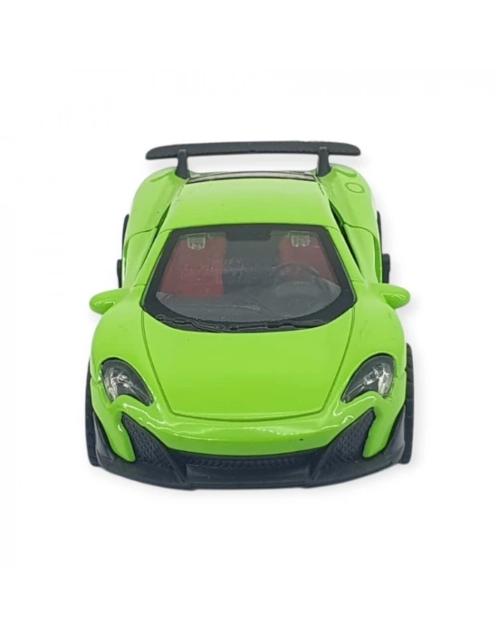 Çek Bırak Araba Metal - 3661C- Yeşil