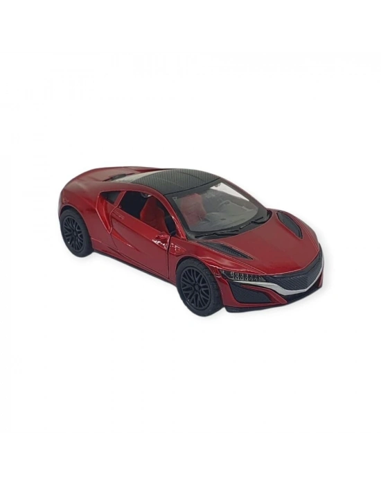 Çek Bırak Araba Metal - 3691C - Kırmızı