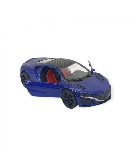 Çek Bırak Araba Metal - 3691C - Mavi