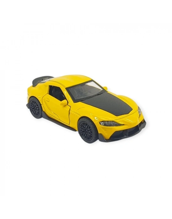 Çek Bırak Araba Metal - 3691C - Sarı