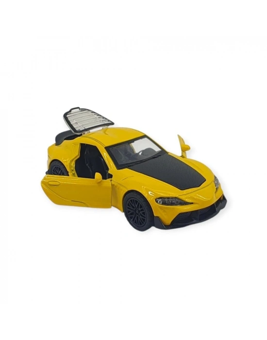 Çek Bırak Araba Metal - 3691C - Sarı