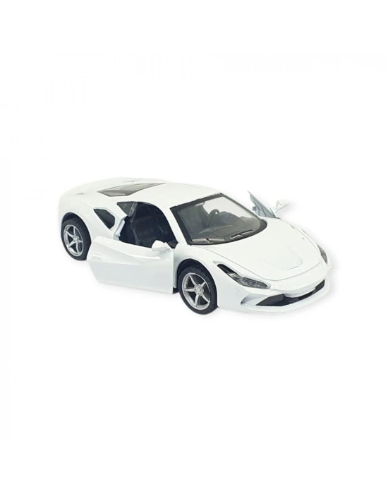 Çek Bırak Araba Metal - 6636-68M - Beyaz
