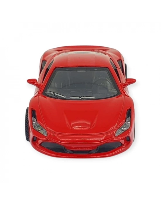 Çek Bırak Araba Metal - 6636-68M - Kırmızı