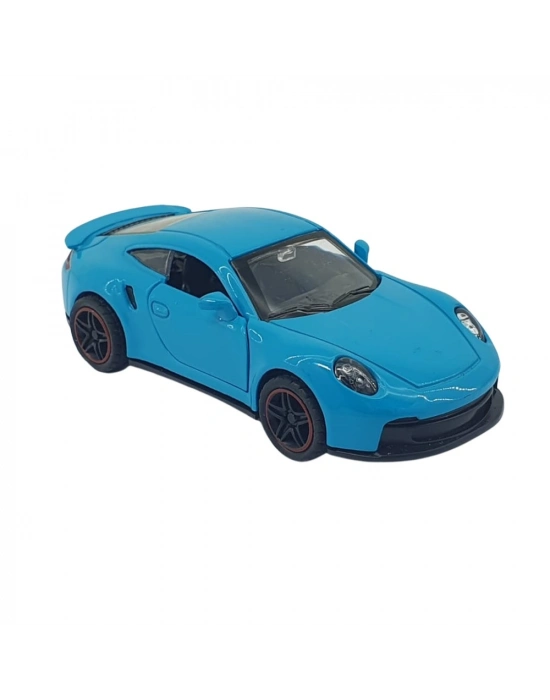 Çek Bırak Araba Metal - 6643-05-Mavi