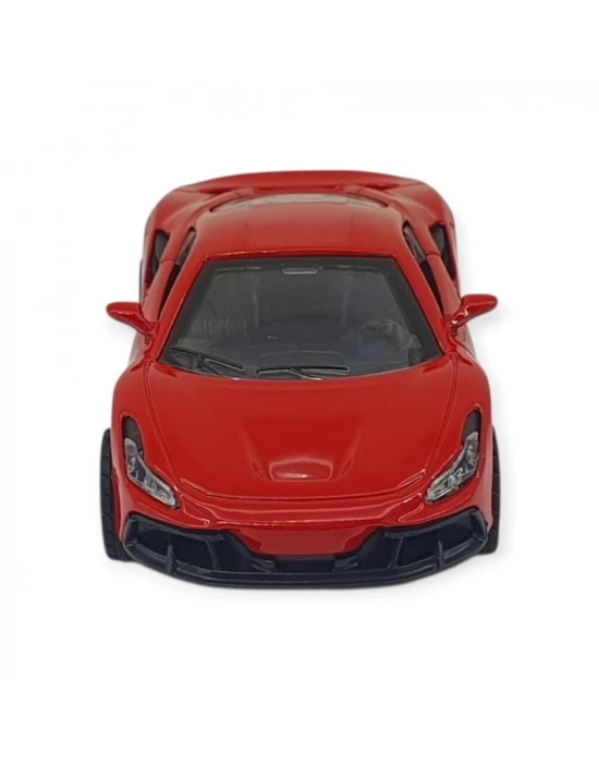 Çek Bırak Araba Metal - 6643-06 - Kırmızı