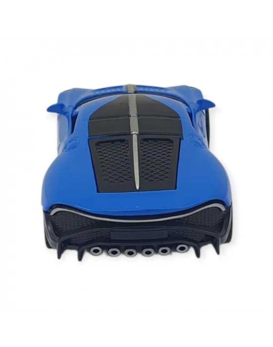 Çek Bırak Araba Metal - 6643-06 - Mavi