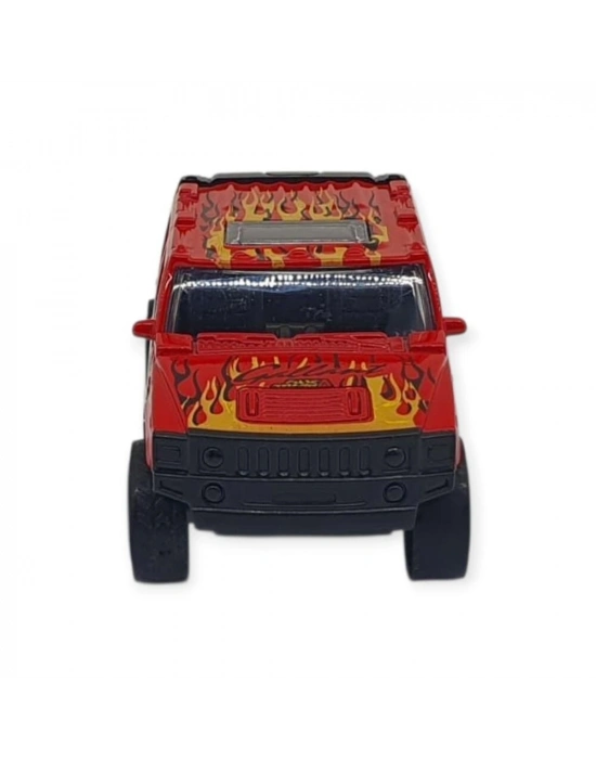 Çek Bırak Araba Metal -K137A7 - Kırmızı