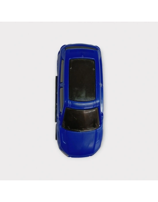 Çek Bırak Arabalar 10 Cm - Mavi Hatchback