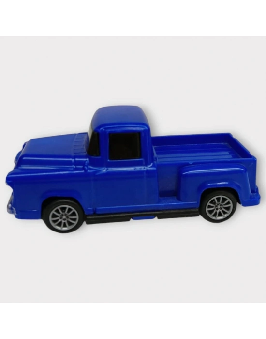 Çek Bırak Arabalar 10 Cm - Mavi Pick-Up