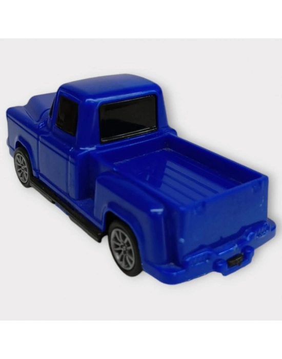 Çek Bırak Arabalar 10 Cm - Mavi Pick-Up