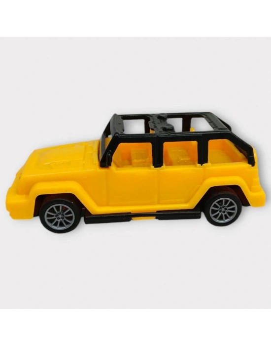 Çek Bırak Arabalar 10 Cm - Sarı Jeep