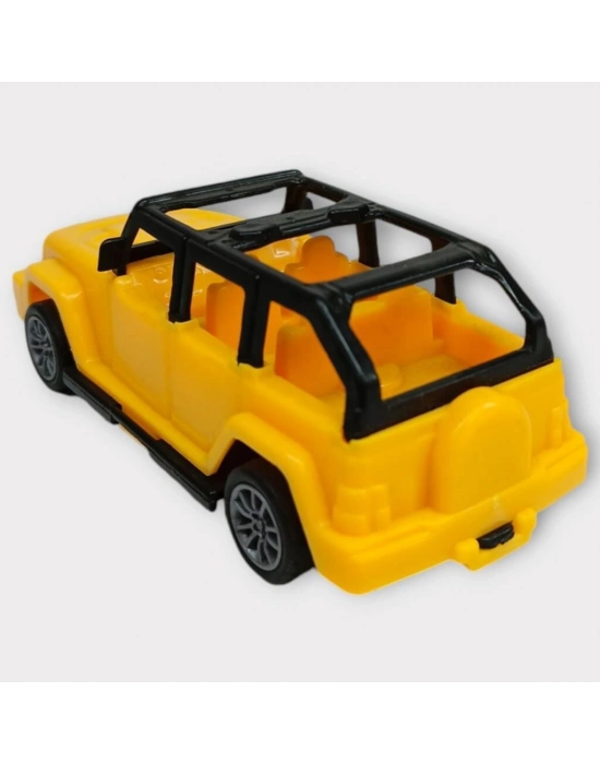 Çek Bırak Arabalar 10 Cm - Sarı Jeep