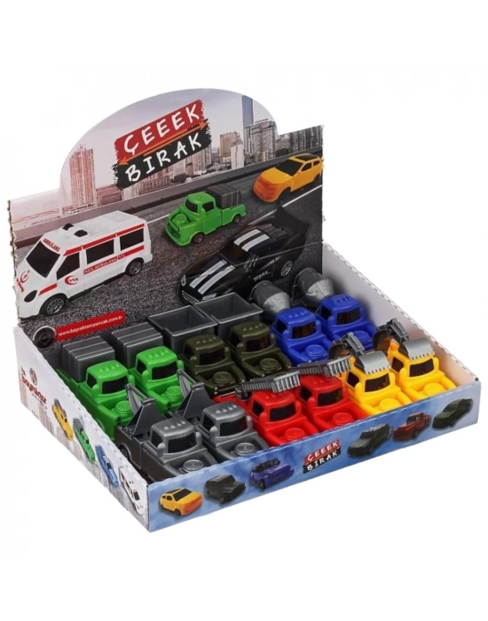Çek Bırak Belediye Kamyonları  11 Cm - BP-030