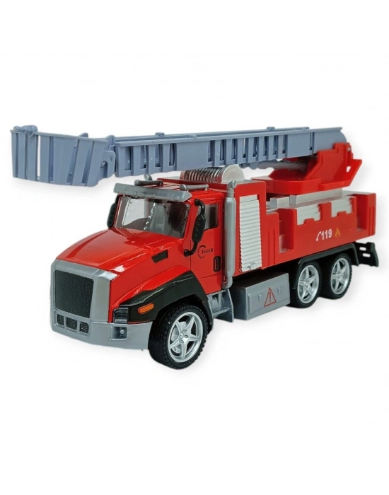 Çek Bırak İtfaiye Arabası 21 cm - Merdivenli