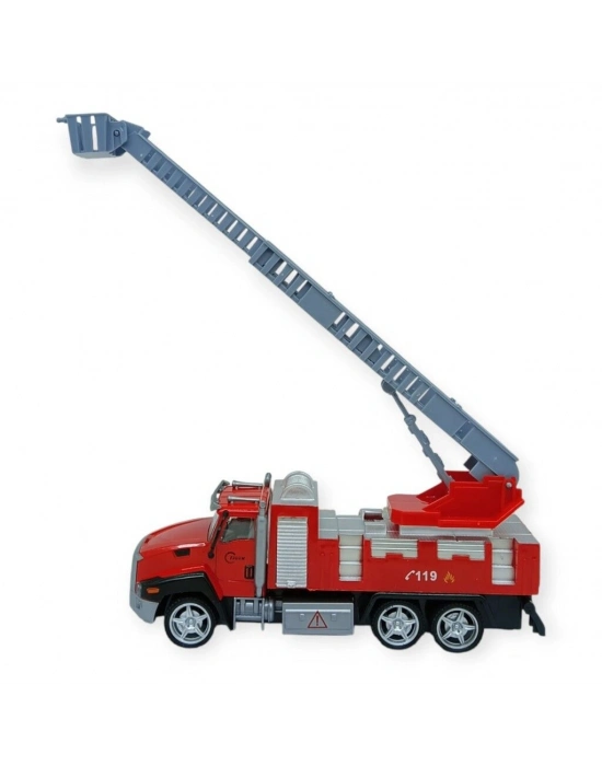 Çek Bırak İtfaiye Arabası 21 cm - Merdivenli