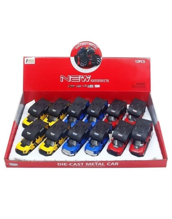 Çek Bırak Karavan Işıklı ve Sesli 13 Cm - FY6022-12D