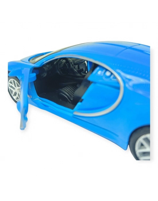 Çek Bırak Metal 12 Cm Model Araba - Mavi