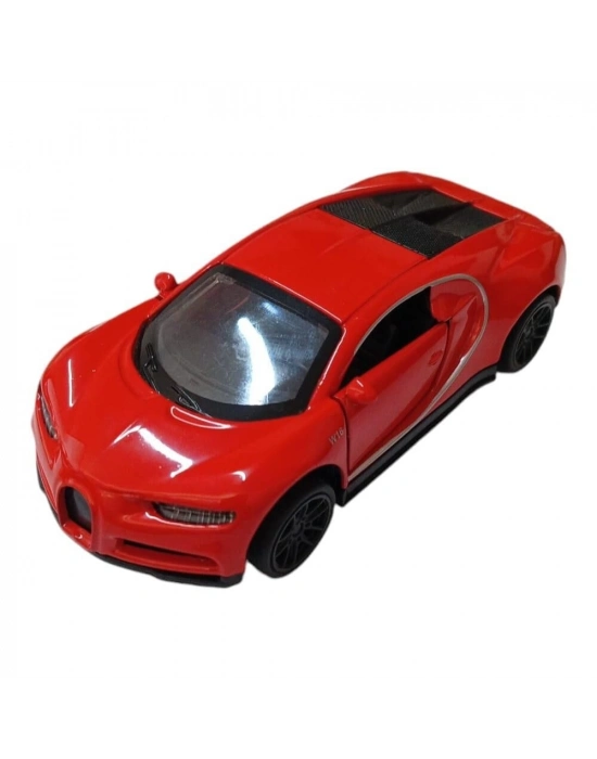 Çek Bırak Metal Araba - 4311F - Kırmızı