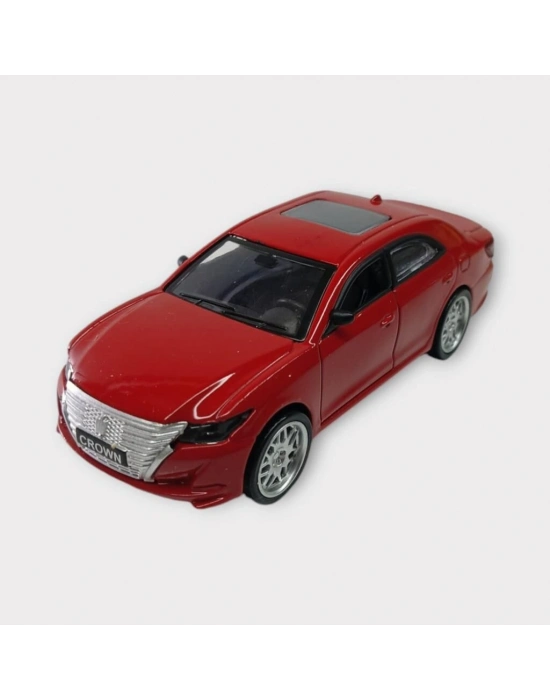 Çek Bırak Metal Araba Sesli Işıklı - Kırmızı